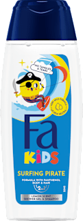Душ гел Surfing Pirate 2 в 1 Fa kids