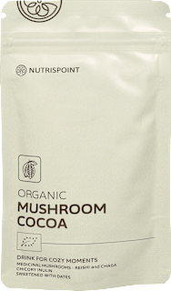 Ekološki kakav z gobami v prahu NUTRISPOINT