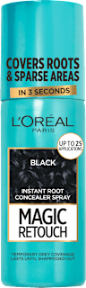 Спрей за прикритие на бели коси, Black L'ORÉAL PARiS MAGIC RETOUCH