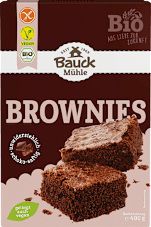 Backmischung Brownies glutenfrei Bauck Mühle