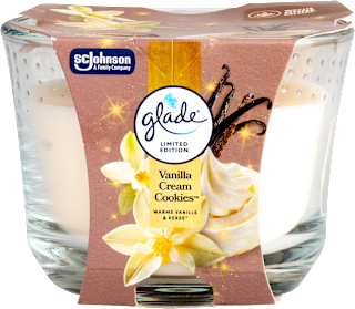 Duftkerze im Glas Vanilla Cream Cookies glade