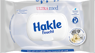 Feuchtes Toilettenpapier ultra med Hakle