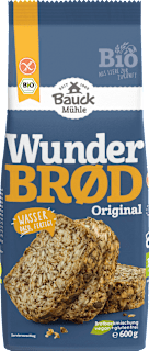 Backmischung Wunderbrot, glutenfrei Bauck Mühle