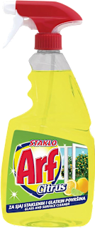 Sredstvo za čišćenje stakla - citrus Arf