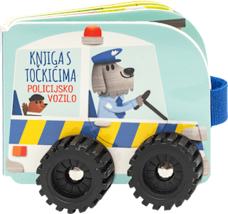 Knjiga sa točkićima - policijsko vozilo ODEON