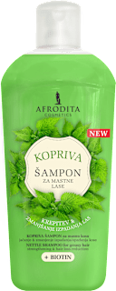 Šampon za lase kopriva & biotin AFRODITA