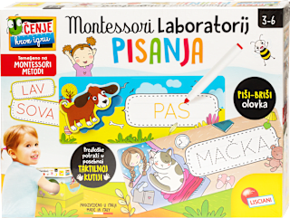 Montessori laboratorij pisanja  Lisciani