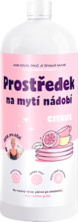 prostředek na nádobí s citrusovou vůní Úklid pro klid