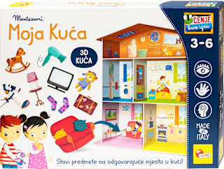 Montessori igra - Moja kuća ODEON