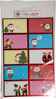 Autocolante pentri geam de Crăciun 30cm KOOPMAN