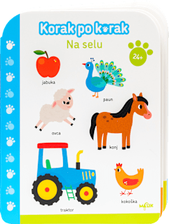 Korak po korak na selu knjiga, 24+ mj. MALIK