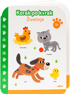Korak po korak životinje, 12+ mj. MALIK