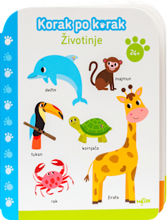 Korak po korak - životinje, 24+ mj. MALIK
