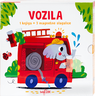Otkrivam... vozila, knjiga i magnetne puzzle MALIK