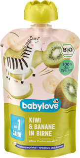 Voćna kašica za bebe - užitak kivi i banana u krušci , od 1. godine babylove