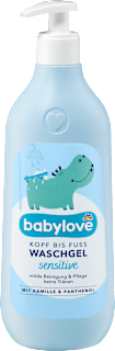 Gel doccia Sensitive per corpo e capelli babylove