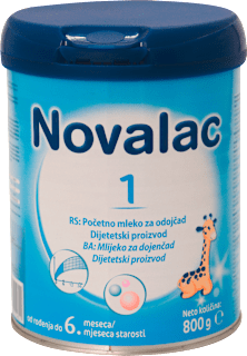 Novalac 1 - početno mleko za odojčad, od rođenja do 6. meseca starosti Novalac