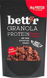 Био протеинова гранола с фъстъци и какао bett’r
