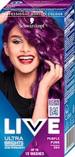 Ultra Brights or Pastel polutrajna boja za kosu – 094 ljubičasta Schwarzkopf LIVE