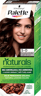 Naturals Color Creme boja za kosu – 600 svijetlosmeđa Palette naturals COLOR CREME