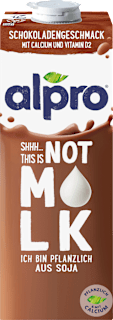 Sojadrink Shhh… This is not Milk Schokolade alpro