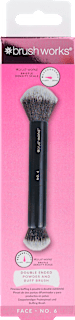 Pinsel Dual Ended Powder & Buff  brush works