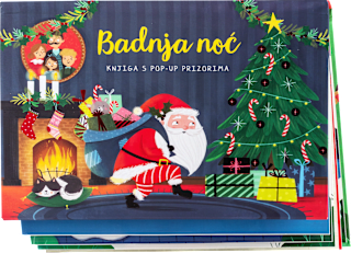 Badnja noć pop-up knjiga ODEON