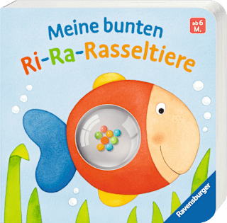 Babybuch Meine bunten Ri-Ra-Rasseltiere Ravensburger