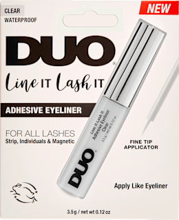 Line it lash it ljepilo za trepavice – prozirno DUO