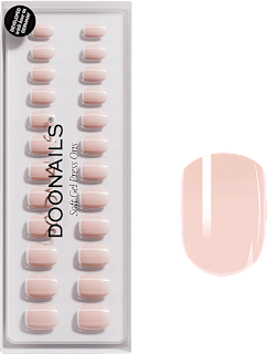 Künstliche Nägel Press Ons Extra Short Square Classic French Doonails