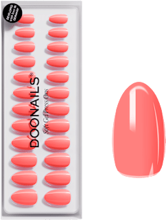 Künstliche Nägel Press Ons Short Peach Please Doonails