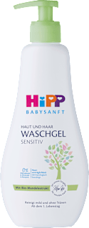Baby Waschgel Haut & Haar sensitiv HiPP Babysanft