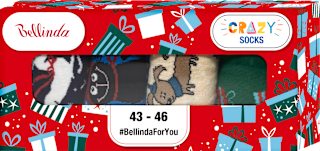 dárková sada Crazy Socks 2, velikost 43-46, mix barev Bellinda