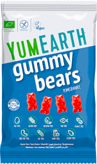 Bio Ovocné želé mackovia organic gummy bears Yum Earth