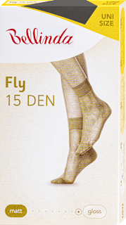 punčochové ponožky Fly, černé, 1 pár Bellinda