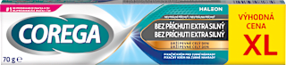 fixační krém na zubní náhrady bez příchuti XL extra silný COREGA