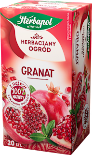 Herbatka owocowo-ziołowa o smaku granatu Herbapol