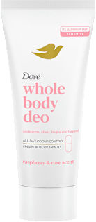 whole body deodorant krém Malina & Růže Dove