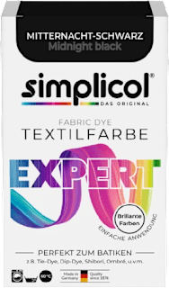 Vopsea pentru textile Negru Miezul Noptii simplicol