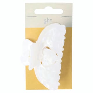 Щипка за коса акрил, със сърце s-he stylecollection