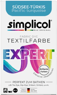 Vopsea pentru textile Albastru Pacific simplicol