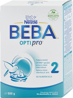 Následná dojčenská mliečna výživa OPTIpro 2 BEBA