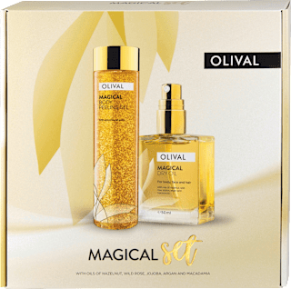 Poklon-paket Čarobni zlatni set OLIVAL