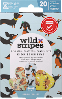 Pflaster Kids Sensitive Cute Animals Wild Stripes