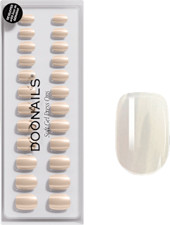 Künstliche Nägel Press Ons Extra Short Square Toffee Doonails