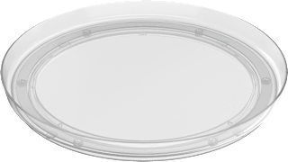 Küchenorganisation Drehteller, transparent (29x3,2 cm) rotho