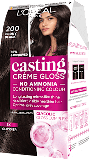 Boja za kosu - 200 Ebony Black L'ORÉAL PARiS CASTING Crème Gloss