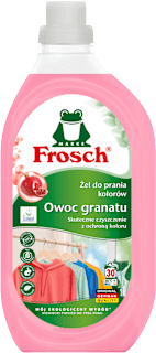 Żel do prania kolorów Owoc granatu Frosch