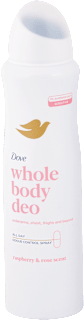 Dámsky dezodorant v spreji Whole Body Deo - Raspberry & Rose  Dove