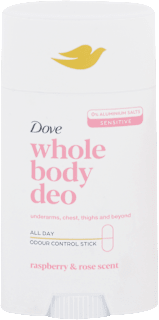 Dámsky tuhý dezodorant Whole Body Deo – Raspberry & Rose Dove